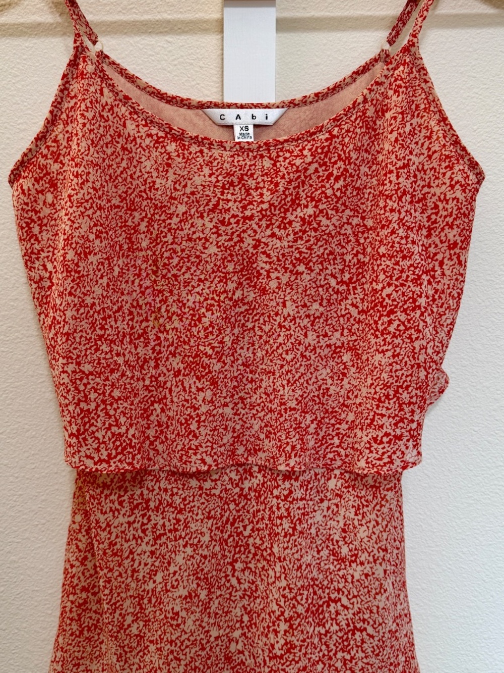 CAbi Paprika Top. Style #339
